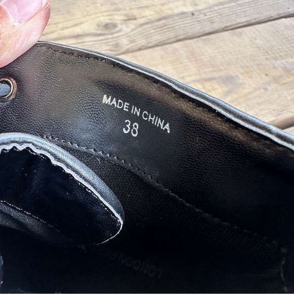 Glitter Combat Boots - Picture 4 of 8